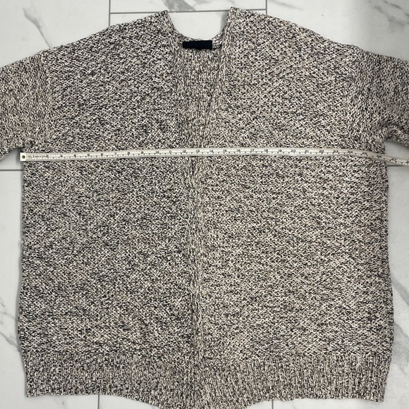 LANE BRYANT | Neutral Tan/Cream Open Front Knit Kimono Cardigan Women’s Sz 22/24 - Picture 7 of 9